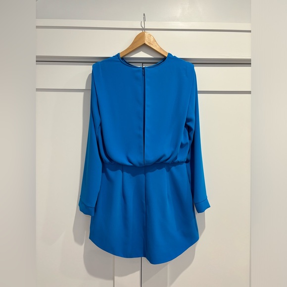 Amanda Uprichard Baldwin Mini Dress, Sky Blue, Medium - Picture 4 of 13